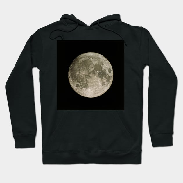 Full Moon (R340/0657) Hoodie by SciencePhoto